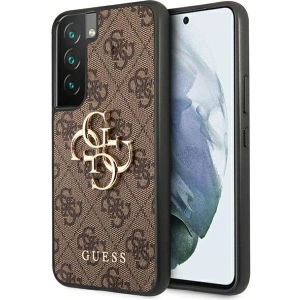 Kup Etui Guess GUHCS22S4GMGBR Samsung Galaxy S22 brown/hardcase 4G Big Metal Logo - GUE1562BR - {ean13} - Sklep Home Screen