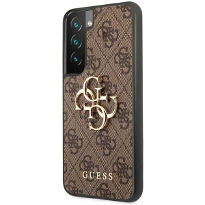 Kup Etui Guess GUHCS22S4GMGBR Samsung Galaxy S22 brown/hardcase 4G Big Metal Logo - GUE1562BR - {ean13} - Sklep Home Screen