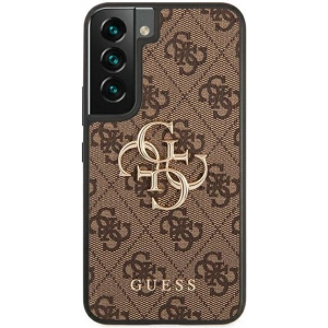 Kup Etui Guess GUHCS22S4GMGBR Samsung Galaxy S22 brown/hardcase 4G Big Metal Logo - GUE1562BR - {ean13} - Sklep Home Screen