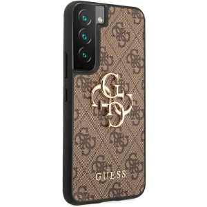 Kup Etui Guess GUHCS22S4GMGBR Samsung Galaxy S22 brown/hardcase 4G Big Metal Logo - GUE1562BR - {ean13} - Sklep Home Screen