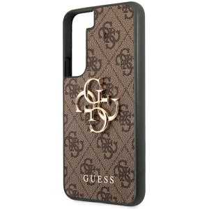 Kup Etui Guess GUHCS22S4GMGBR Samsung Galaxy S22 brown/hardcase 4G Big Metal Logo - GUE1562BR - {ean13} - Sklep Home Screen