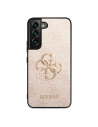 Buy Guess GUHCS22S4GMGPI Samsung Galaxy S22 pink hardcase 4G Big Metal Logo - GUE1563PNK - {ean13} - Home Screen Store Europe