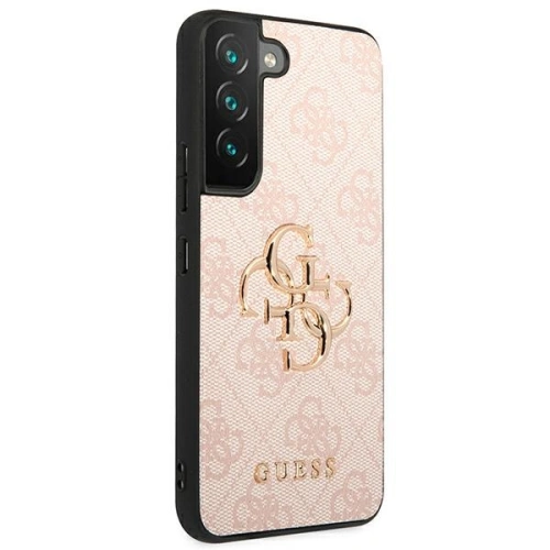 Buy Guess GUHCS22S4GMGPI Samsung Galaxy S22 pink hardcase 4G Big Metal Logo - GUE1563PNK - {ean13} - Home Screen Store Europe