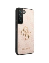 Buy Guess GUHCS22S4GMGPI Samsung Galaxy S22 pink hardcase 4G Big Metal Logo - GUE1563PNK - {ean13} - Home Screen Store Europe