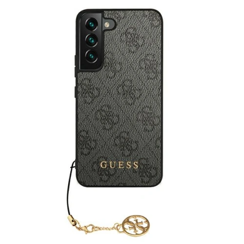 Buy Guess GUHCS22SGF4GGR Samsung Galaxy S22 grey hardcase 4G Charms Collection - GUE1565GRY - {ean13} - Home Screen Store Europe