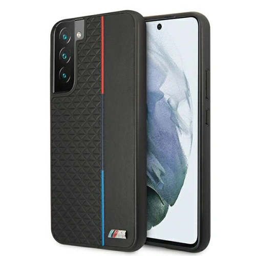 Kup Etui BMW BMHCS22MTRTBK Samsung Galaxy S22+ Plus černý/black hardcase M Collection Triangles - BMW265BLK - {ean13} - Sklep Home Screen
