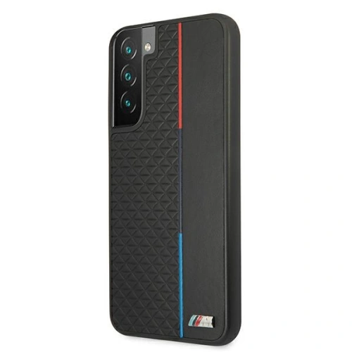 Kup Etui BMW BMHCS22MTRTBK Samsung Galaxy S22+ Plus czarny/black hardcase M Collection Triangles - BMW265BLK - {ean13} - Sklep Home Screen