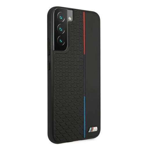 Kup Etui BMW BMHCS22MTRTBK Samsung Galaxy S22+ Plus czarny/black hardcase M Collection Triangles - BMW265BLK - {ean13} - Sklep Home Screen