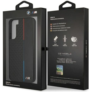 homescreen.pl - Etui BMW BMHCS22MTRTBK Samsung Galaxy S22+ Plus czarny/black hardcase M Collection Triangles
