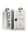 Kup Etui Karl Lagerfeld KLHCS22LOKPG Samsung Galaxy S22 Ultra argintiu/silver hardcase Saffiano Ikonik Karl`s Patch - KLD796SLV - {ean13} - Sklep Home Screen