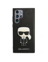 Kup Etui Karl Lagerfeld KLHCS22LOKPK Samsung Galaxy S22 Ultra černý/black hardcase Saffiano Ikonik Karl`s Patch - KLD797BLK - {ean13} - Sklep Home Screen