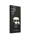 Kup Etui Karl Lagerfeld KLHCS22LOKPK Samsung Galaxy S22 Ultra černý/black hardcase Saffiano Ikonik Karl`s Patch - KLD797BLK - {ean13} - Sklep Home Screen