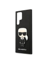 Kup Etui Karl Lagerfeld KLHCS22LOKPK Samsung Galaxy S22 Ultra černý/black hardcase Saffiano Ikonik Karl`s Patch - KLD797BLK - {ean13} - Sklep Home Screen