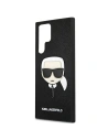 Kup Etui Karl Lagerfeld KLHCS22LSAKHBK Samsung Galaxy S22 Ultra fekete/black hardcase Saffiano Ikonik Karl feje - KLD798BLK - {ean13} - Sklep Home Screen
