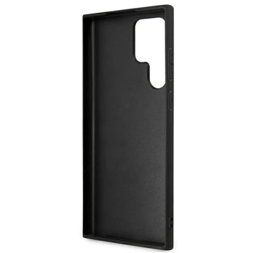 Kup Etui Karl Lagerfeld KLHCS22LSAKHBK Samsung Galaxy S22 Ultra fekete/black hardcase Saffiano Ikonik Karl feje - KLD798BLK - {ean13} - Sklep Home Screen