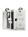 Kup Etui Karl Lagerfeld KLHCS22LSAKHBK Samsung Galaxy S22 Ultra fekete/black hardcase Saffiano Ikonik Karl feje - KLD798BLK - {ean13} - Sklep Home Screen