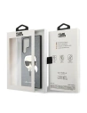 Kup Etui Karl Lagerfeld KLHCS22LSAKHSL Samsung Galaxy S22 Ultra stříbrný/silver hardcase Saffiano Ikonik Karl`s Head - KLD799SLV - {ean13} - Sklep Home Screen