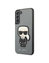 Kup Etui Karl Lagerfeld KLHCS22MOKPG Samsung Galaxy S22+ Plus ezüst/silver kemény tok Saffiano Ikonik Karl`s Patch - KLD800SLV - {ean13} - Sklep Home Screen