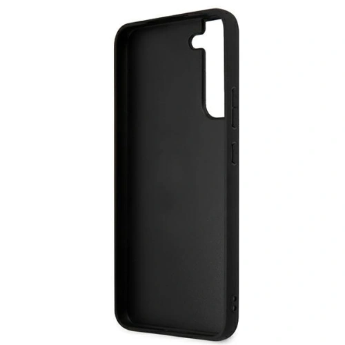 Buy Karl Lagerfeld KLHCS22MOKPG Samsung Galaxy S22+ Plus silver hardcase Saffiano Ikonik Karl`s Patch - KLD800SLV - {ean13} - Home Screen Store Europe