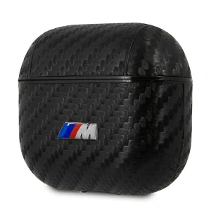 Kup Etui BMW BMA3WMPUCA Apple AirPods 3 cover czarny/black PU Carbon M Collection - BMW267BLK - {ean13} - Sklep Home Screen