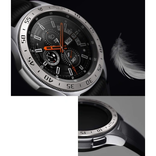 Kup Acoperire pentru tachimetru Ringke Samsung Galaxy Gear S3/Watch 46mm oțel inoxidabil argintiu GW-46-01 - RGK846SSLV - {ean13} - Sklep Home Screen