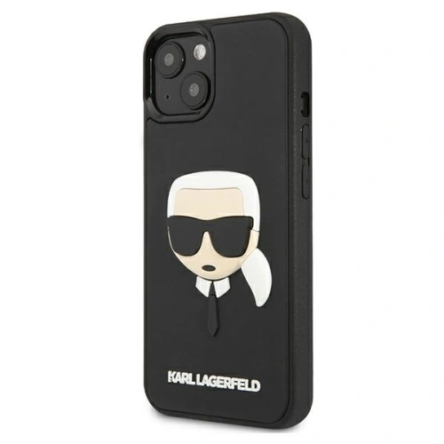 Kup Etui Karl Lagerfeld KLHCP13SKH3DBK Apple iPhone 13 mini czarny/black hardcase 3D Rubber Karl`s Head - KLD803BLK - {ean13} - Sklep Home Screen