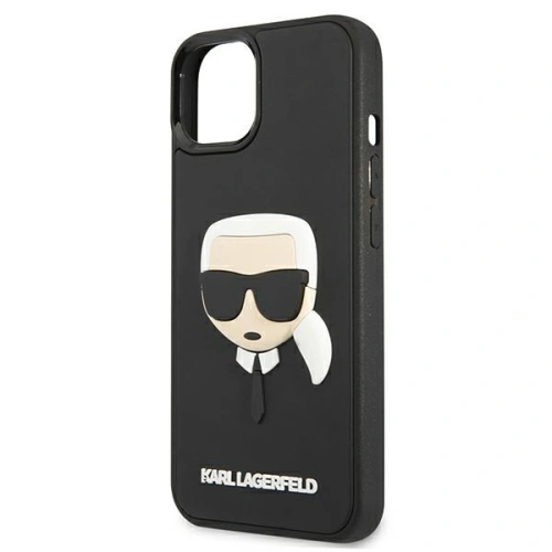 Kup Etui Karl Lagerfeld KLHCP13SKH3DBK Apple iPhone 13 mini czarny/black hardcase 3D Rubber Karl`s Head - KLD803BLK - {ean13} - Sklep Home Screen