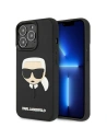 Etui Karl Lagerfeld KLHCP13XKH3DBK Apple iPhone 13 Pro Max černý/black hardcase 3D Rubber Karl`s Head