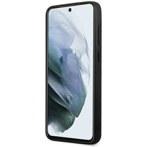 Kup Etui Karl Lagerfeld KLHCS21FSAKHSL Samsung Galaxy S21 FE srebrny/silver hardcase Saffiano Ikonik Karl`s Head - KLD805SLV - {ean13} - Sklep Home Screen