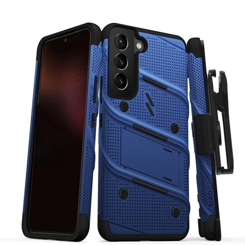 Kup Case ZIZO BOLT Series Samsung Galaxy S22 + Glas (blau) - ZIZ095BLU - {ean13} - Sklep Home Screen
