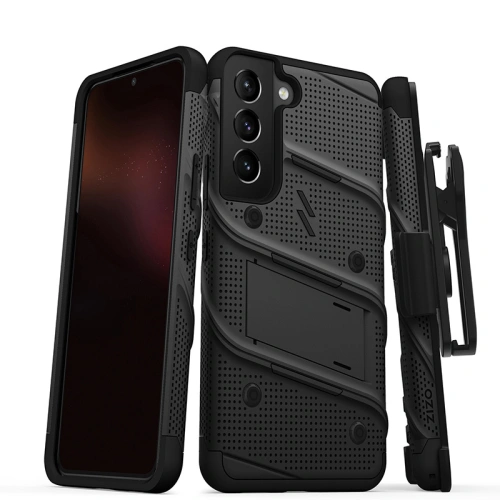 Kup Case ZIZO BOLT Series Samsung Galaxy S22 + Glas (schwarz) - ZIZ096BLK - {ean13} - Sklep Home Screen