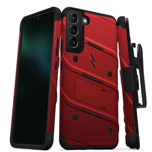 Kup Etui ZIZO BOLT Series Samsung Galaxy S22+ Plus + üveg (piros) - ZIZ097RED - {ean13} - Sklep Home Screen