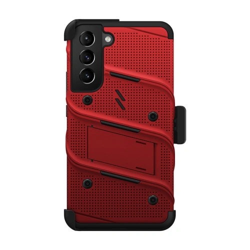 Kup Etui ZIZO BOLT Series Samsung Galaxy S22+ Plus + sticlă (roșu) - ZIZ097RED - {ean13} - Sklep Home Screen
