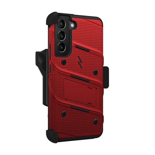Kup Etui ZIZO BOLT Series Samsung Galaxy S22+ Plus + sticlă (roșu) - ZIZ097RED - {ean13} - Sklep Home Screen