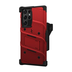 Kup Etui ZIZO BOLT Series Samsung Galaxy S22 Ultra + üveg (piros) - ZIZ100RED - {ean13} - Sklep Home Screen