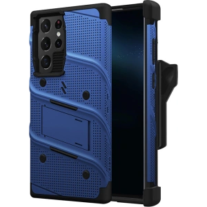 Kup Case ZIZO BOLT Series Samsung Galaxy S22 Ultra + Glas (blau) - ZIZ101BLU - {ean13} - Sklep Home Screen