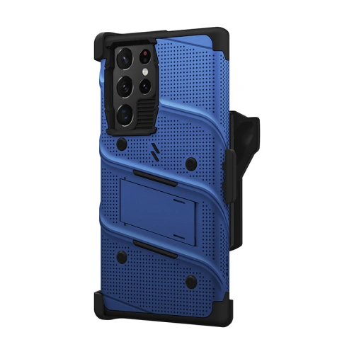 Kup Case ZIZO BOLT Series Samsung Galaxy S22 Ultra + Glas (blau) - ZIZ101BLU - {ean13} - Sklep Home Screen