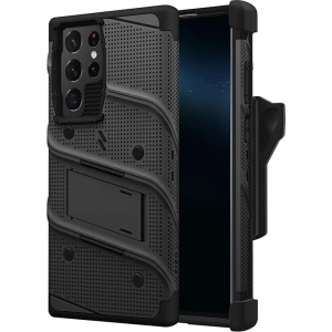 Kup Etui ZIZO BOLT Series Samsung Galaxy S22 Ultra + üveg (fekete) - ZIZ102BLK - {ean13} - Sklep Home Screen