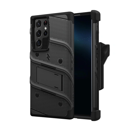 Kup Etui ZIZO BOLT Series Samsung Galaxy S22 Ultra + sticlă (negru) - ZIZ102BLK - {ean13} - Sklep Home Screen