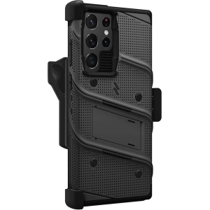 Kup Etui ZIZO BOLT Series Samsung Galaxy S22 Ultra + üveg (fekete) - ZIZ102BLK - {ean13} - Sklep Home Screen
