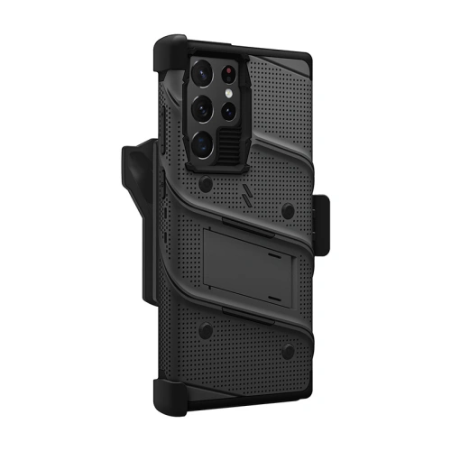 Kup Etui ZIZO BOLT Series Samsung Galaxy S22 Ultra + sticlă (negru) - ZIZ102BLK - {ean13} - Sklep Home Screen