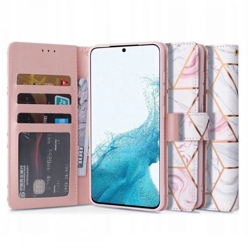 Kup Case Tech-Protect Wallet Samsung Galaxy S22 Marmor - THP846MRB - {ean13} - Sklep Home Screen