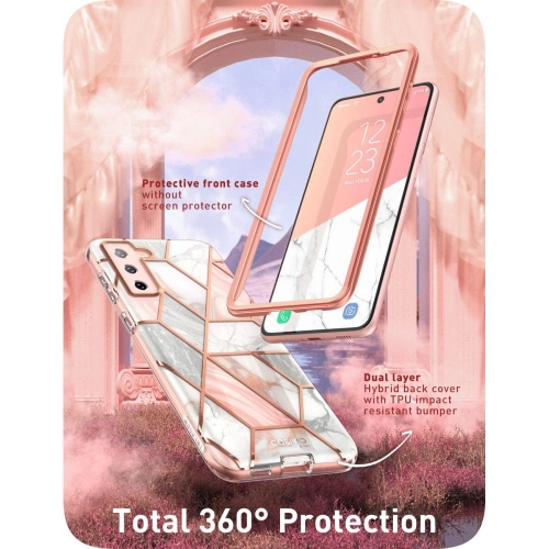 Kup Etui Supcase Cosmo Samsung Galaxy S22+ Plus Marble - SPC227MRB - {ean13} - Sklep Home Screen