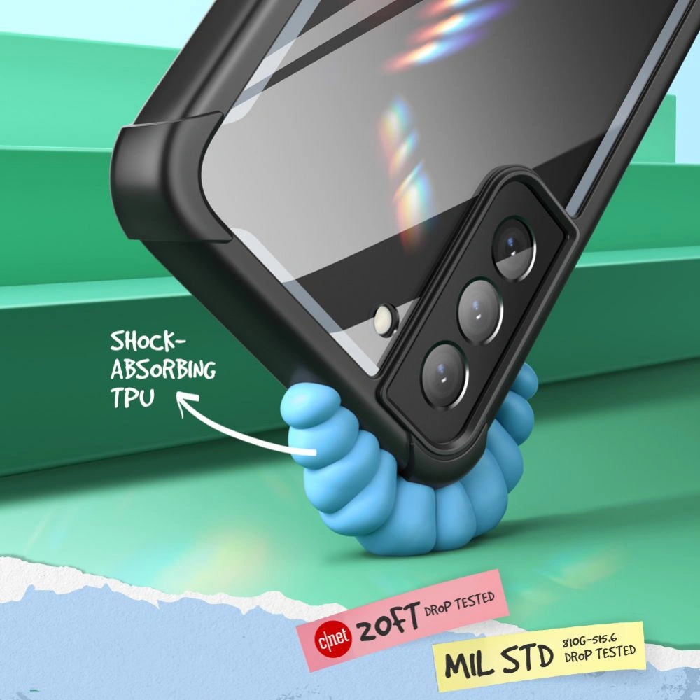 homescreen.pl - Etui Supcase IBLSN Ares Samsung Galaxy S22+ Plus Black