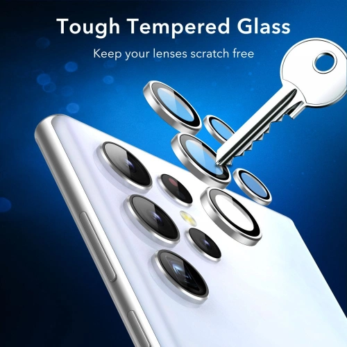 Kup Gehärtetes Glas für ESR Kameraobjektiv Samsung Galaxy S22 Ultra Schwarz - ESR469BLK - {ean13} - Sklep Home Screen