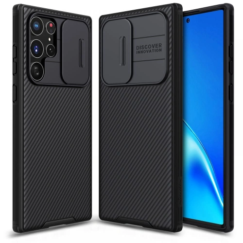 Kup Etui Nillkin Camshield Pro Samsung Galaxy S22 Ultra Negru - NLK306BLK - {ean13} - Sklep Home Screen