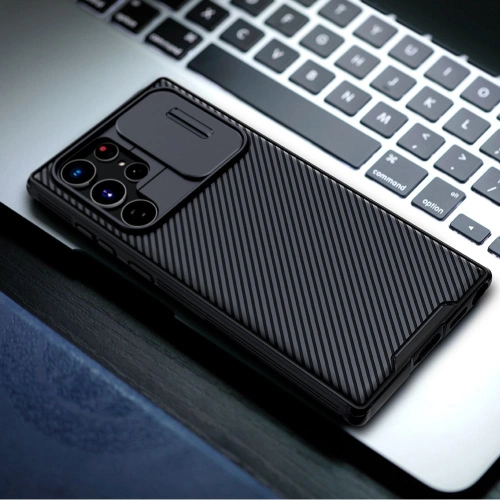 Kup Case Nillkin Camshield Pro Samsung Galaxy S22 Ultra Schwarz - NLK306BLK - {ean13} - Sklep Home Screen