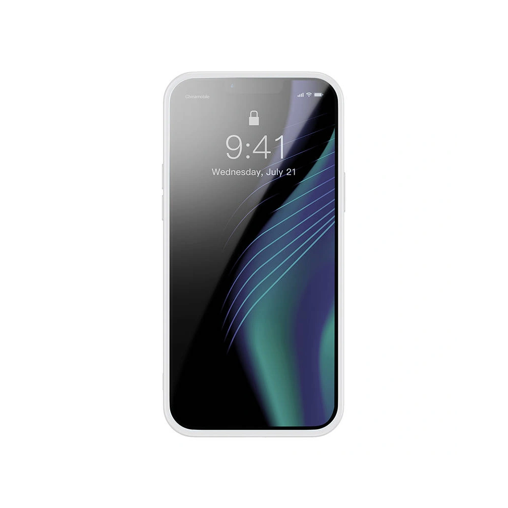 Etui Baseus Crystal Apple iPhone 13 (szare)