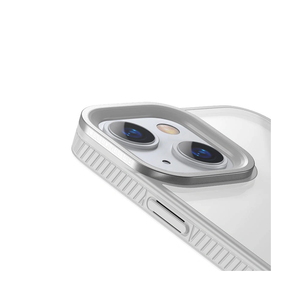 Etui Baseus Crystal Apple iPhone 13 (szare)