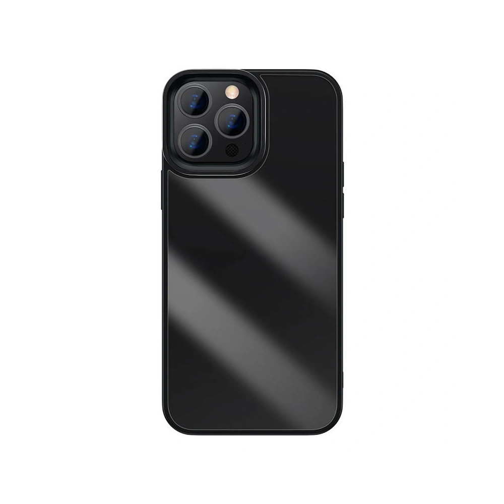 Etui Baseus Crystal Apple iPhone 13 Pro (czarne)